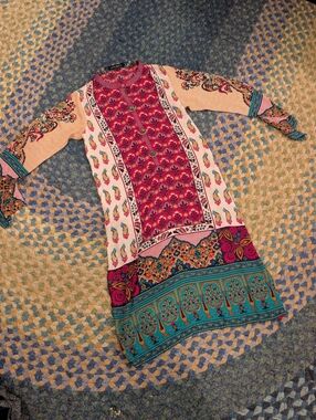 Limelight Long Sleeve Mixed Print Floral dress